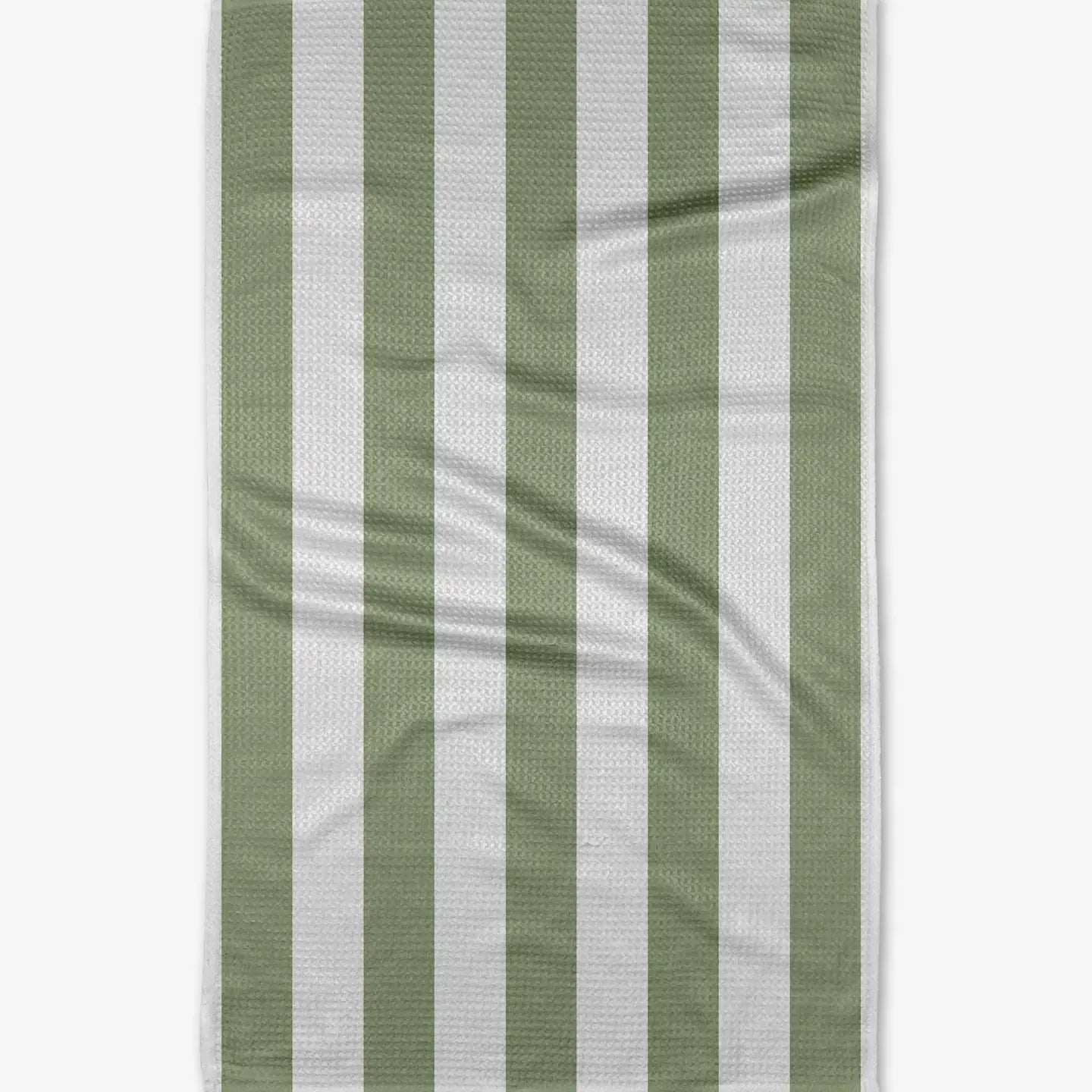 geometry tea towel - candy mint