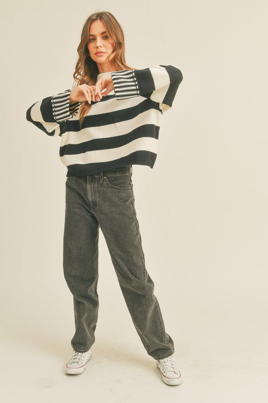 Jess striped sweater