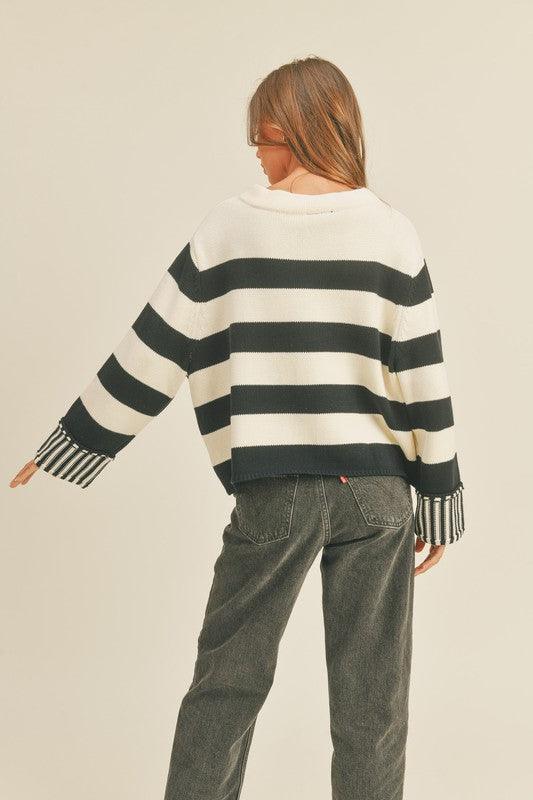 Jess striped sweater