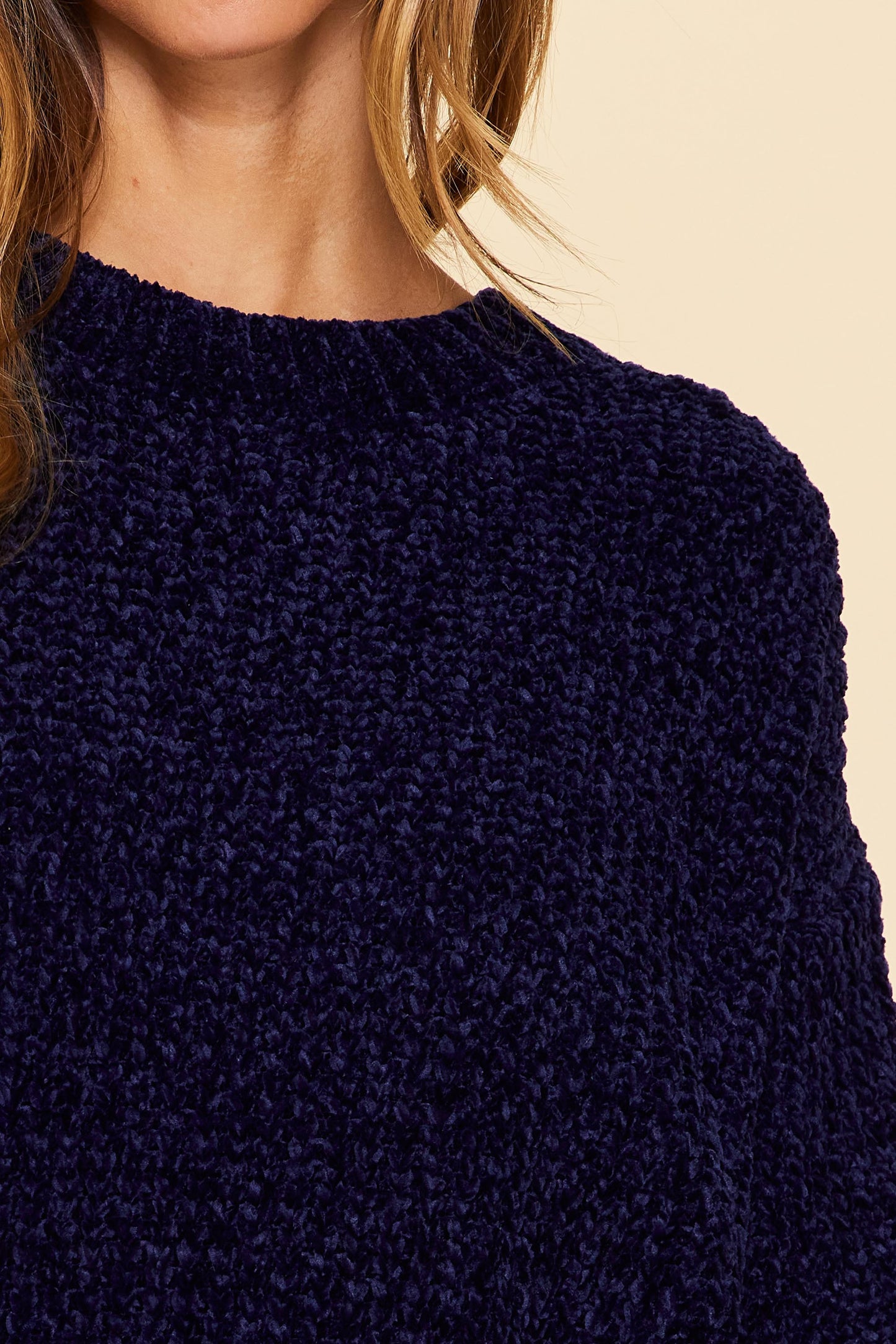 Katy super cozy sweater in Navy