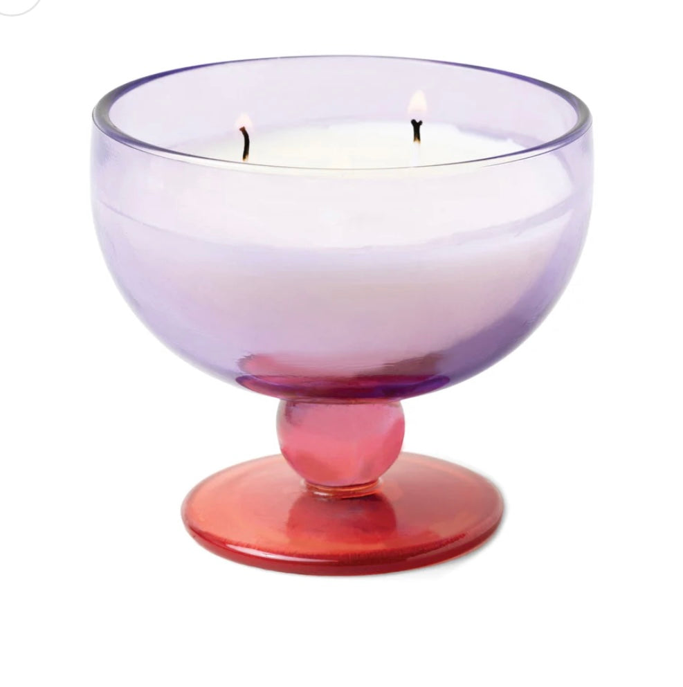 Aura tinted goblet - purple - pepper & plum 6oz