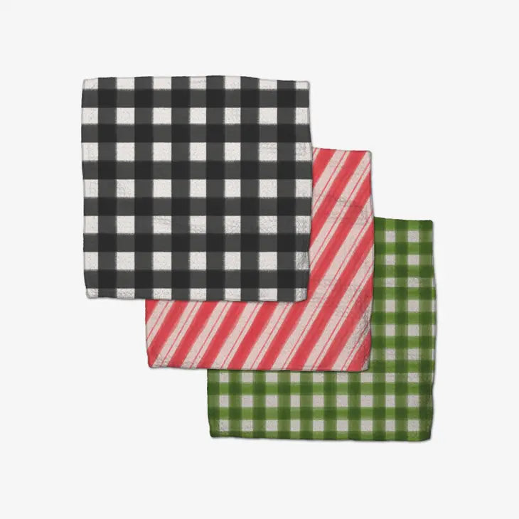 Christmas classic dishcloth set