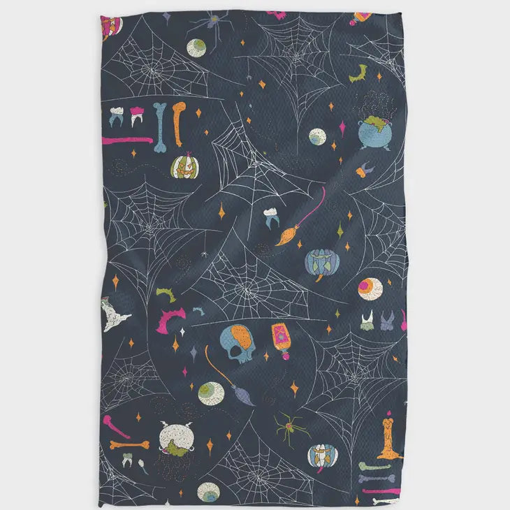 Geometry Tea Towel - Scary But Cute