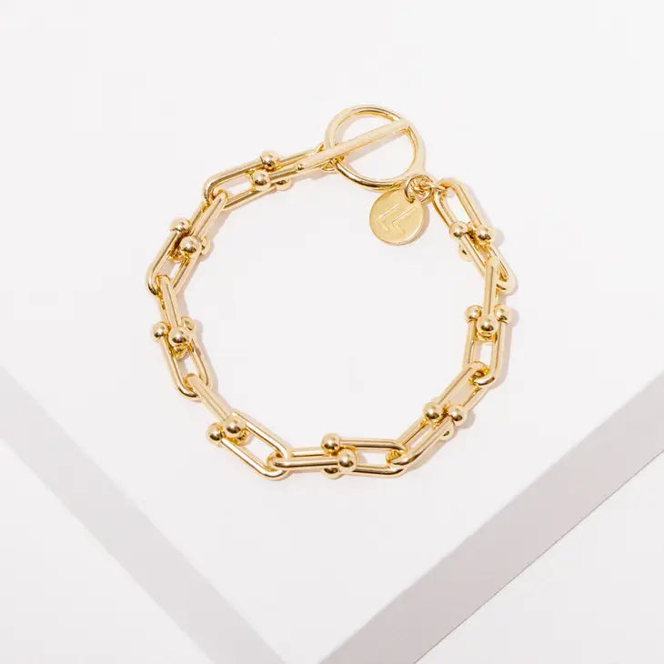 Gretta gold chain bracelet