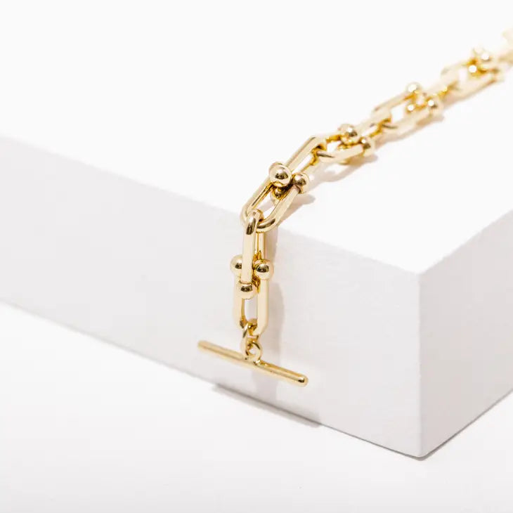 Gretta gold chain bracelet