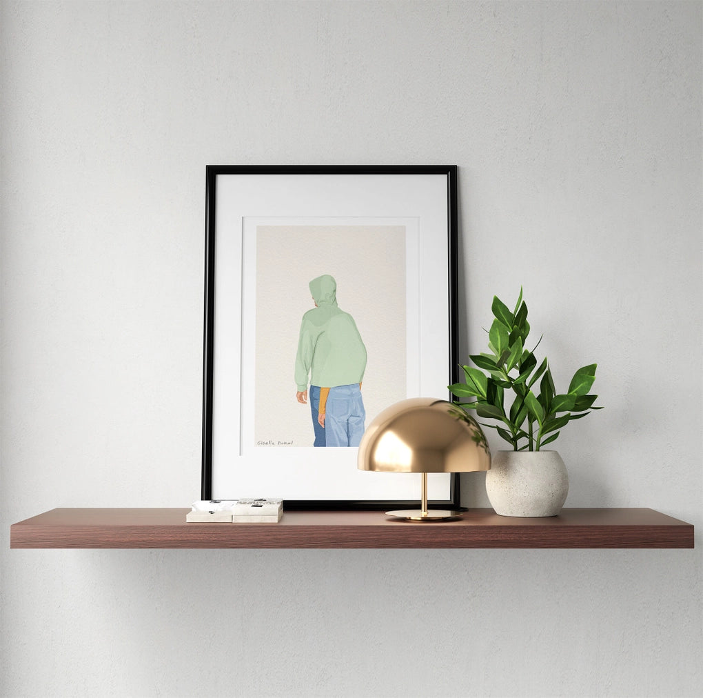 My Favorite Place print by Giselle Dekel