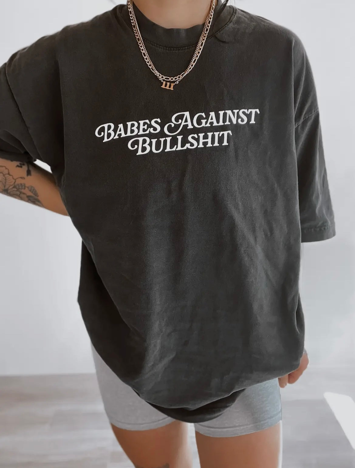 Babes Against Bullshit tee