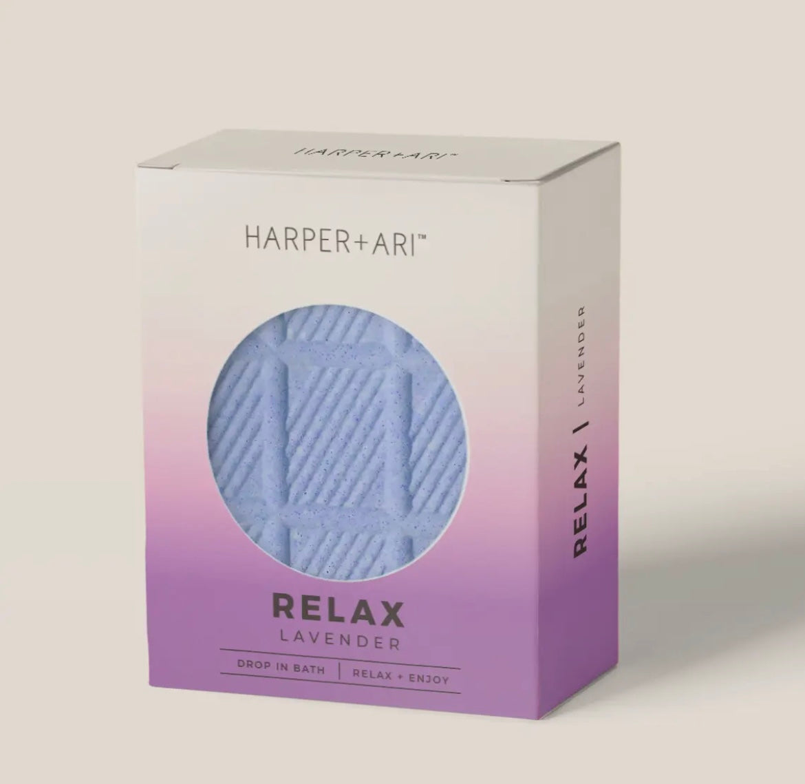 RELAX lavender bath bomb