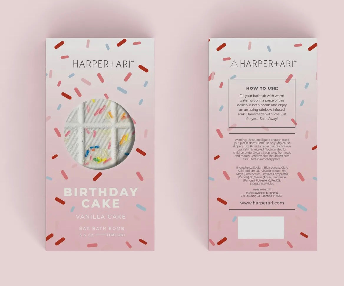 Happy Birthday bath bar