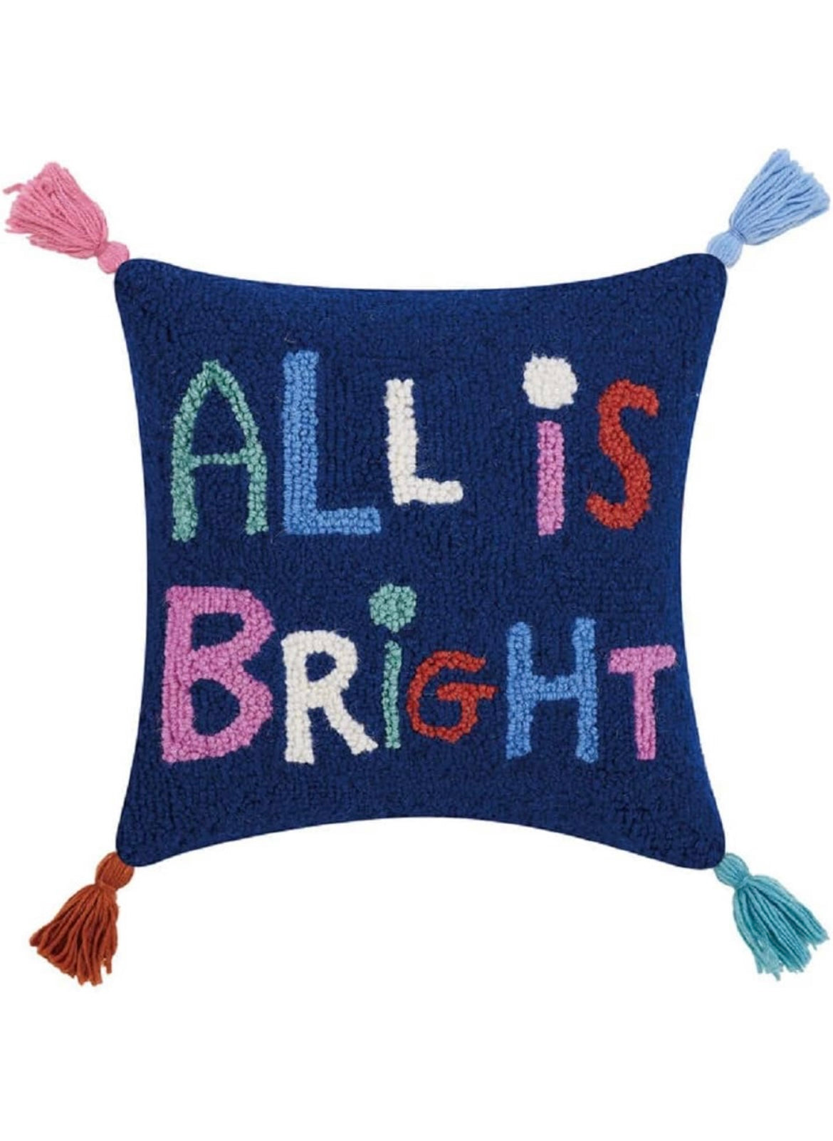 All Is Bright pillow
