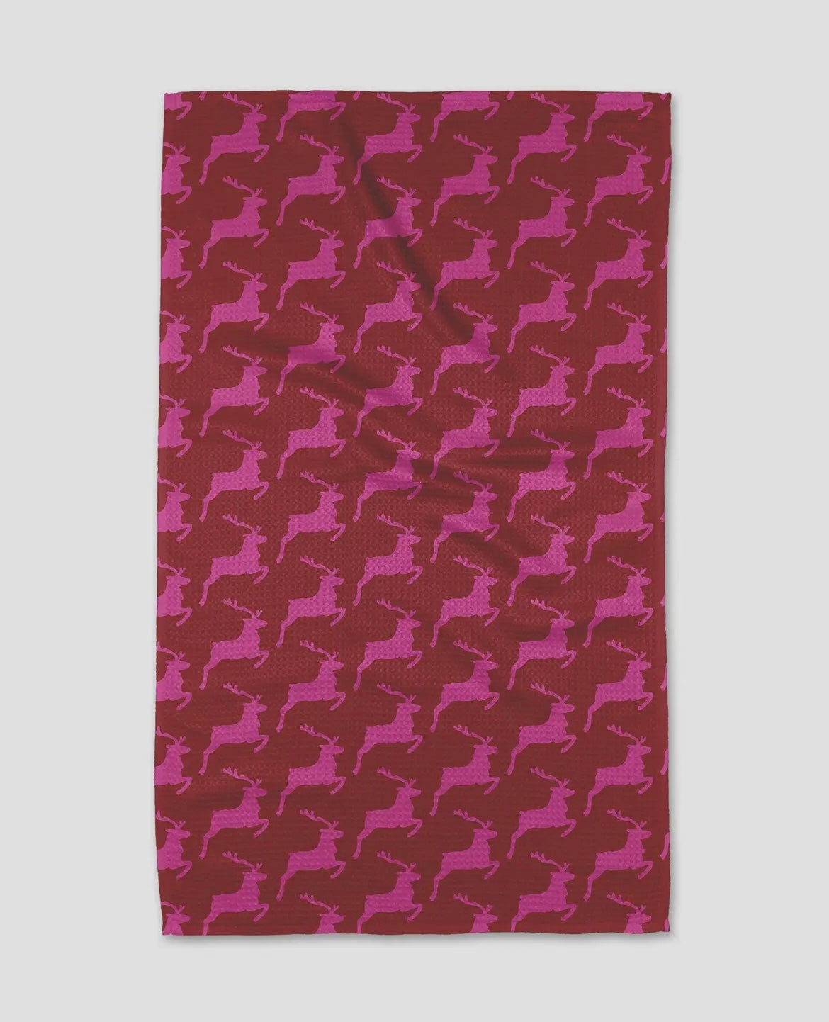 *Holiday* Geometry Tea Towel- Reindeer