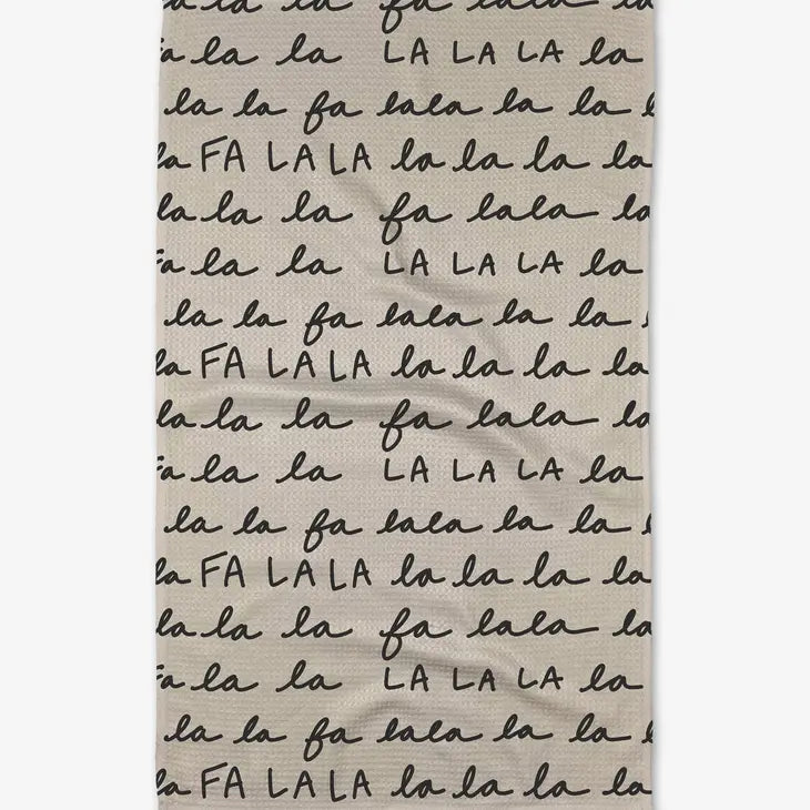 Geometry Tea Towel - Fa La La