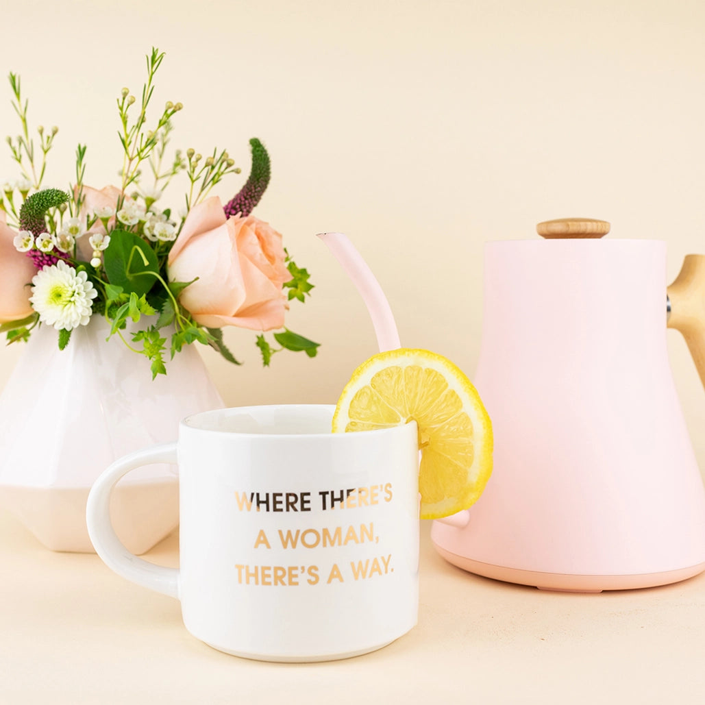 Where There's A Woman jumbo mug