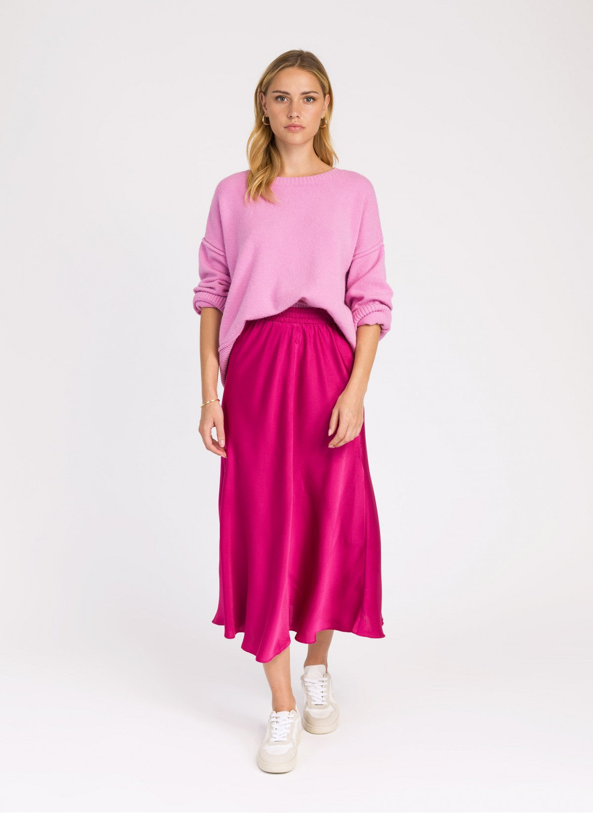Uber soft Leslie sweater in pink