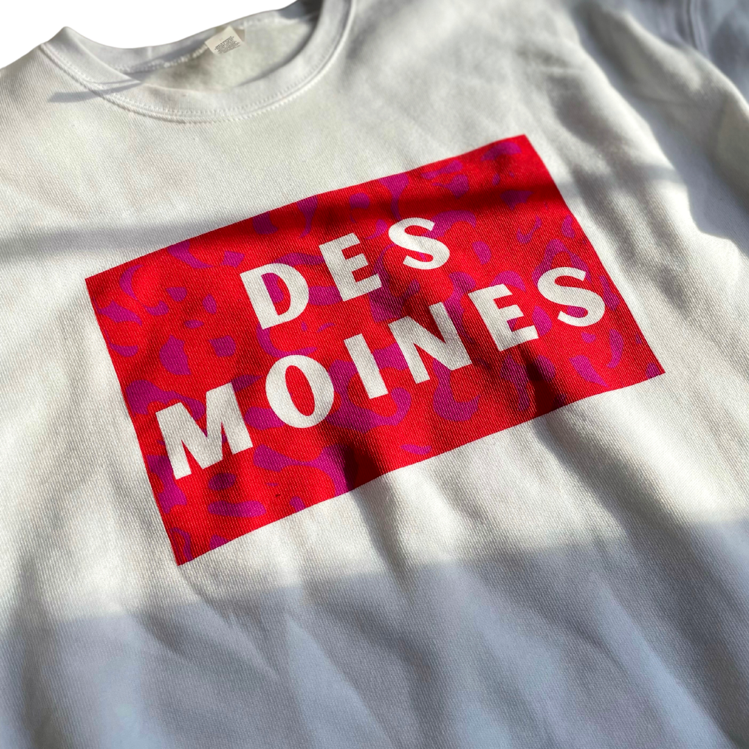 'Des Moines' Signature Square sweatshirt
