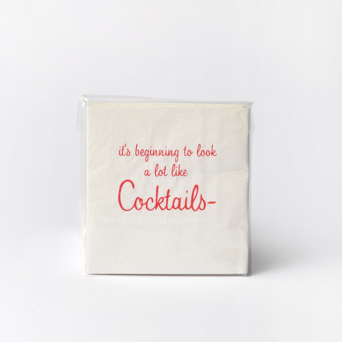 Holiday napkins