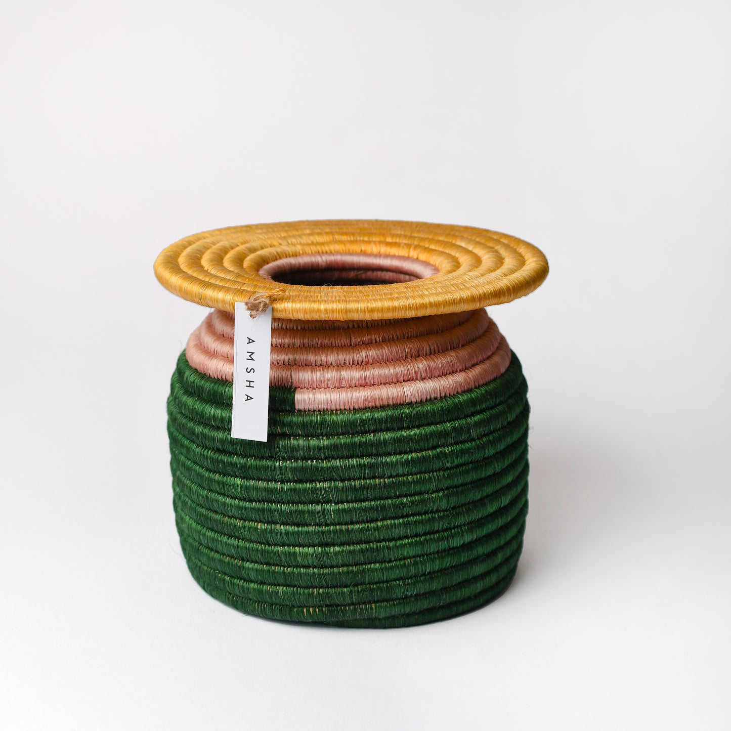 Hand Woven Vase by Amsha