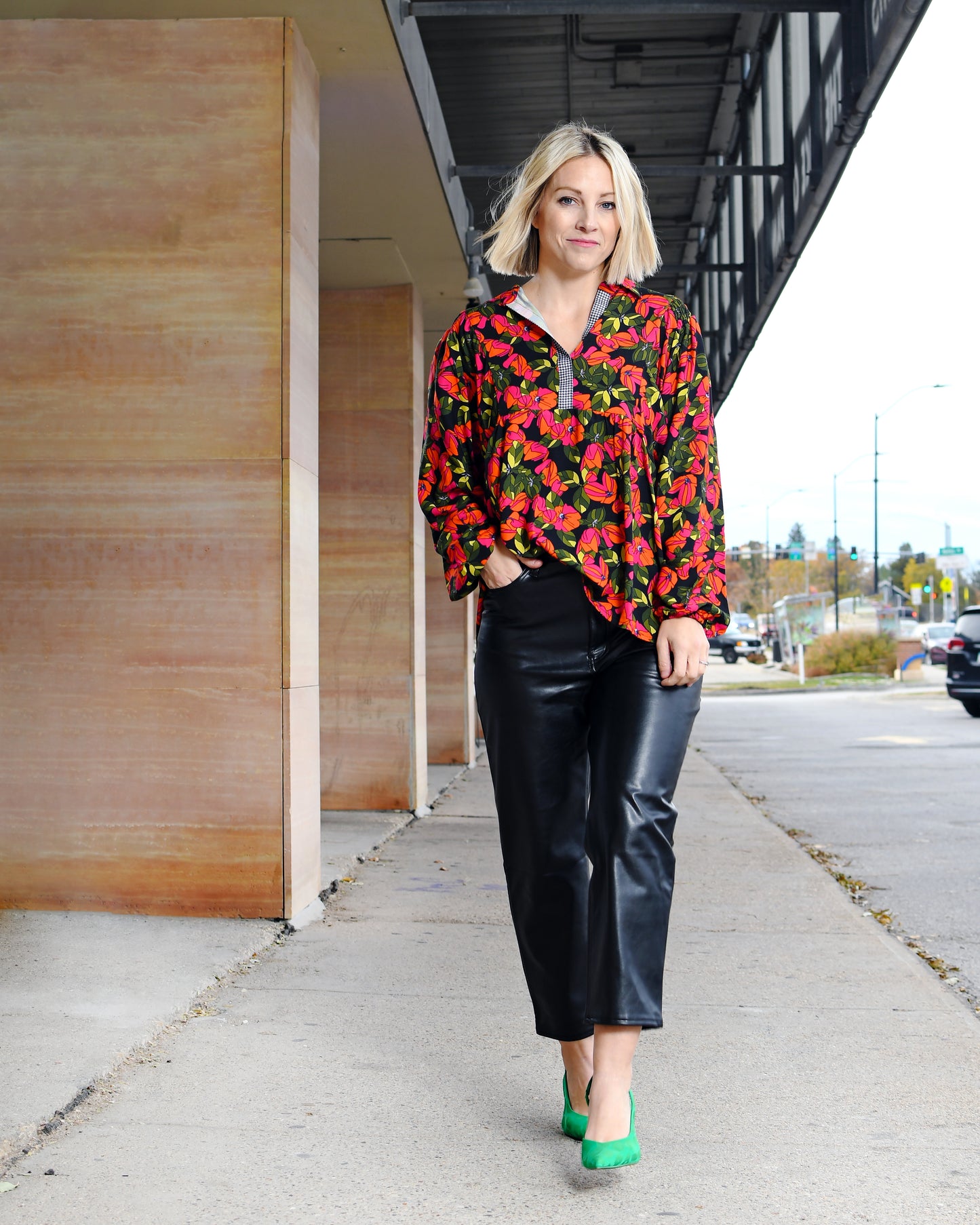 The Kenzie floral top