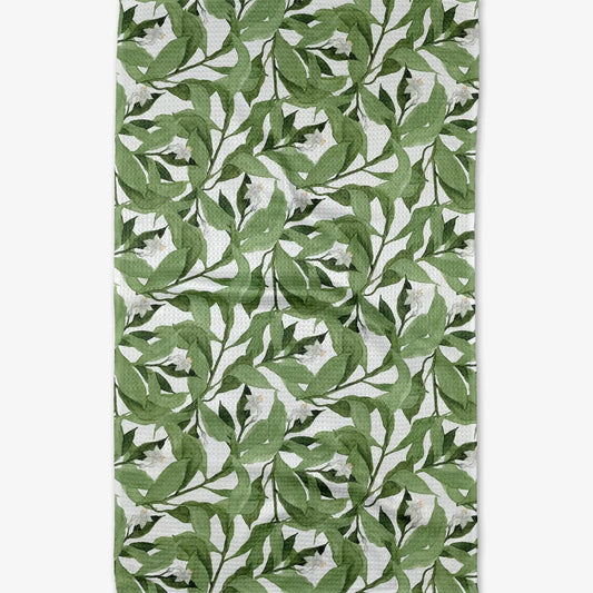 geometry tea towel - leaf it to me