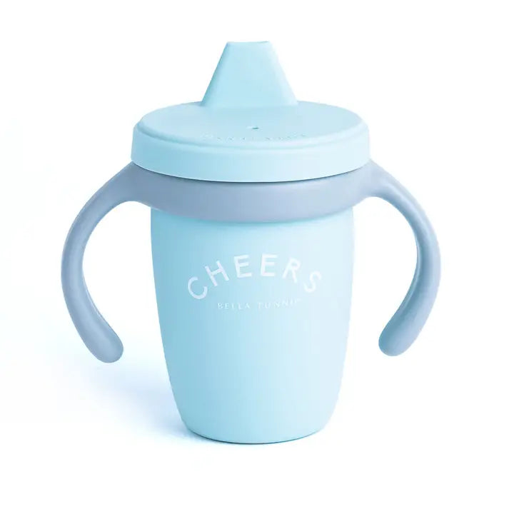 "Cheers" baby sippy gift for baby gift, toddlers.