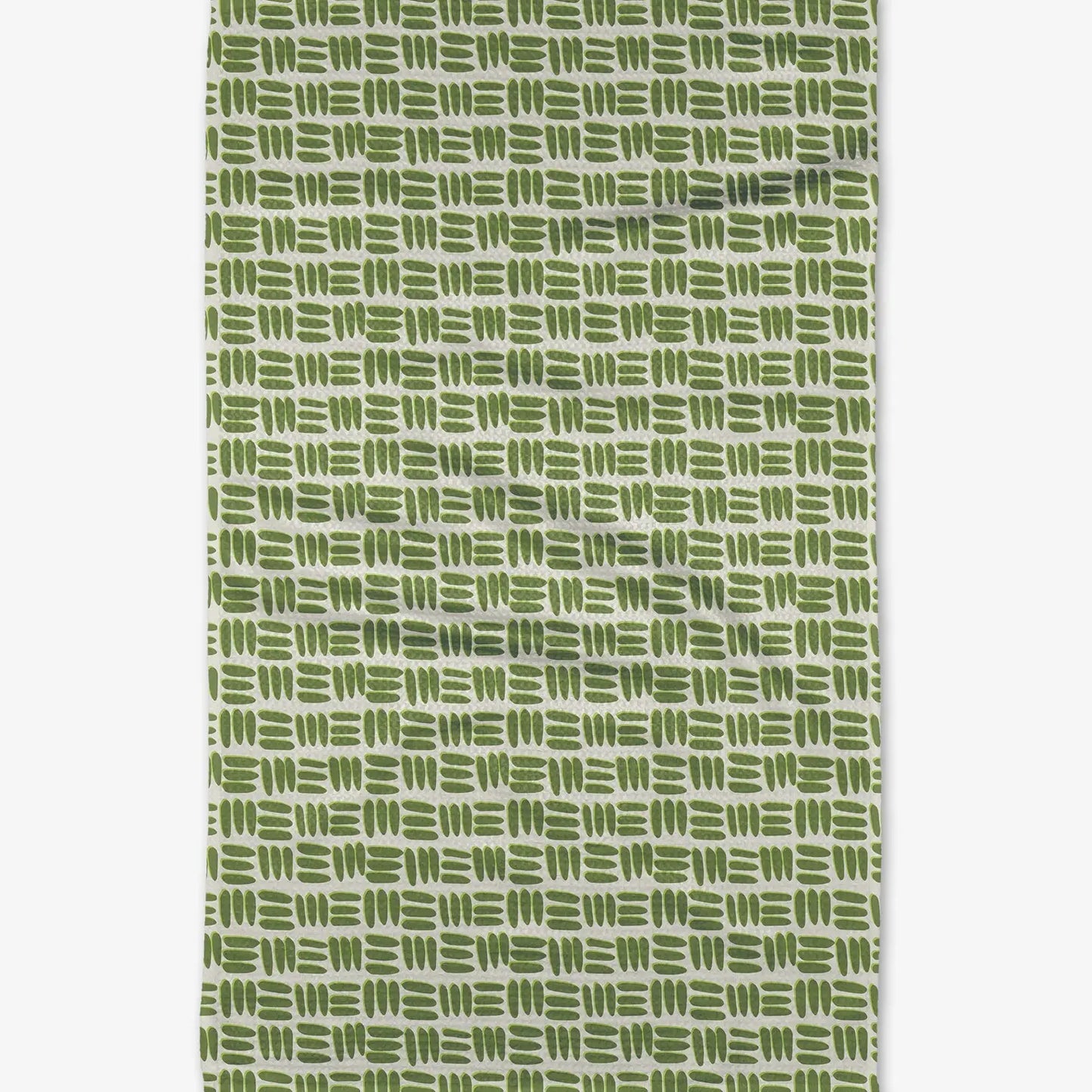 Geometry Tea Towel - Grass Hatch
