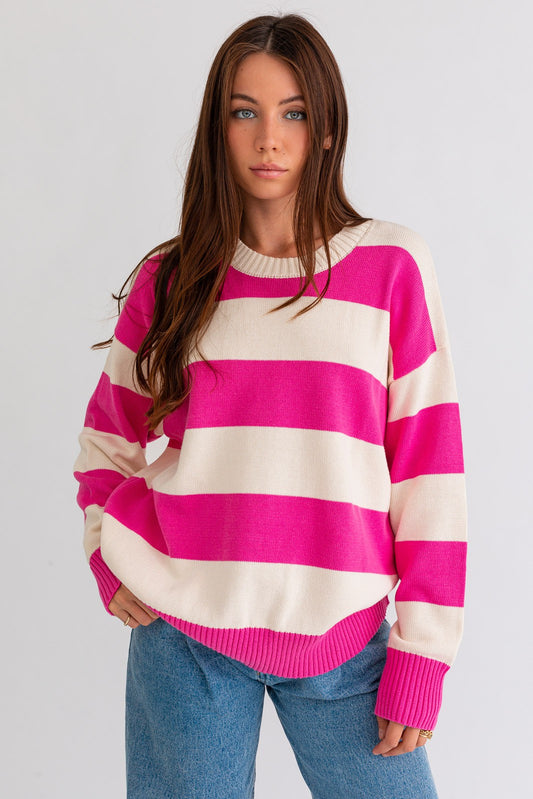 Court Stripes knit sweater