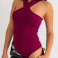 Reese halter bodysuit