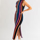 Wren colorful striped dress