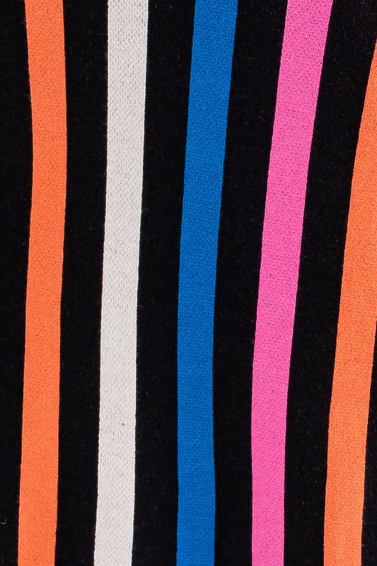 wren colorful striped dress