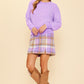 Katy super cozy sweater in Lavender