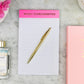 "Wildly Overcommitted" notepad