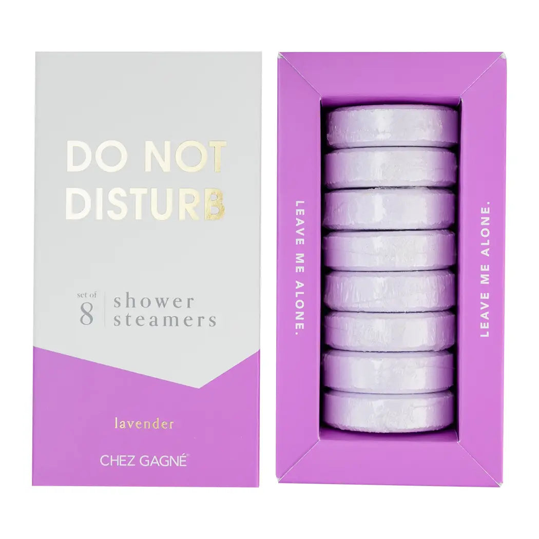 do not disturb shower steamer