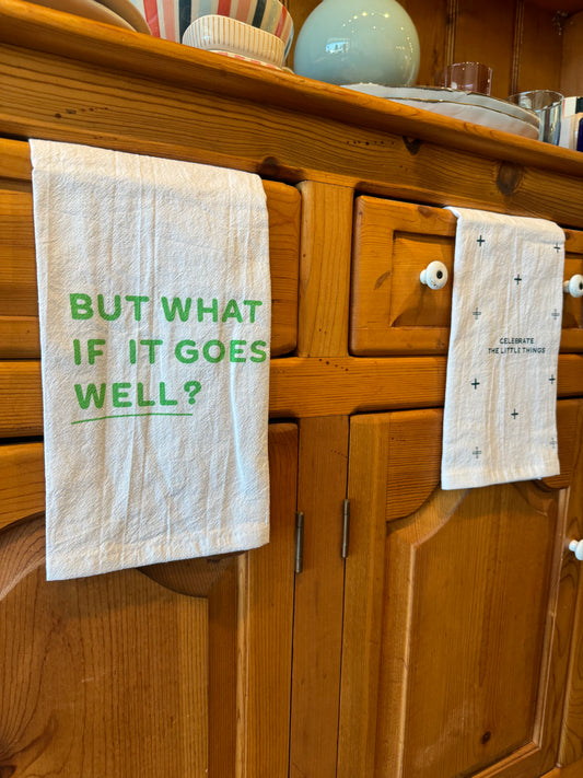 but what if it goes well towel