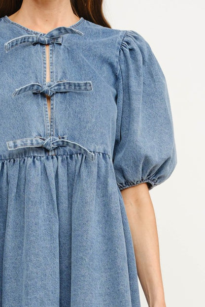 arlo denim dress