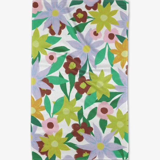 Geometry Tea Towel - Floral Fields