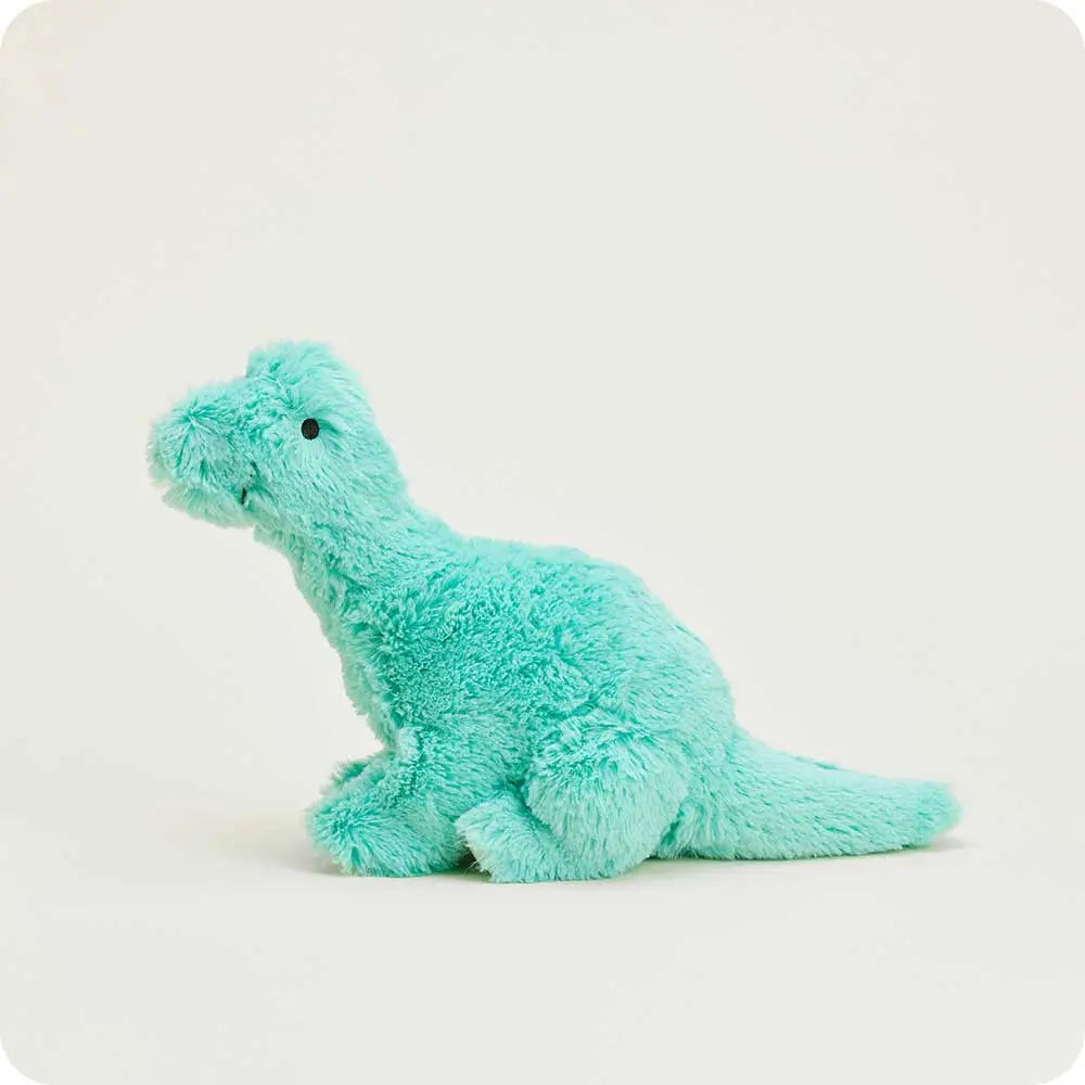 warmies weighted plush long neck dino