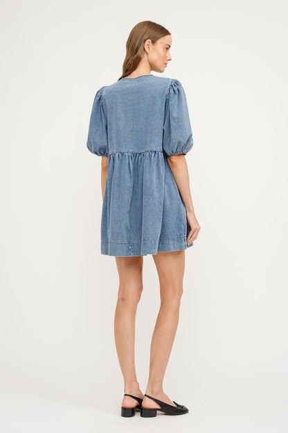 arlo denim dress