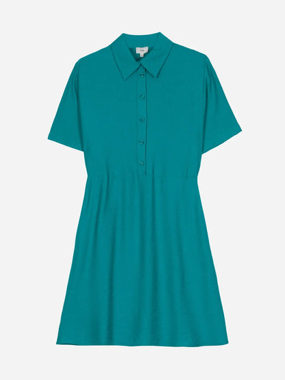 claire button up dress