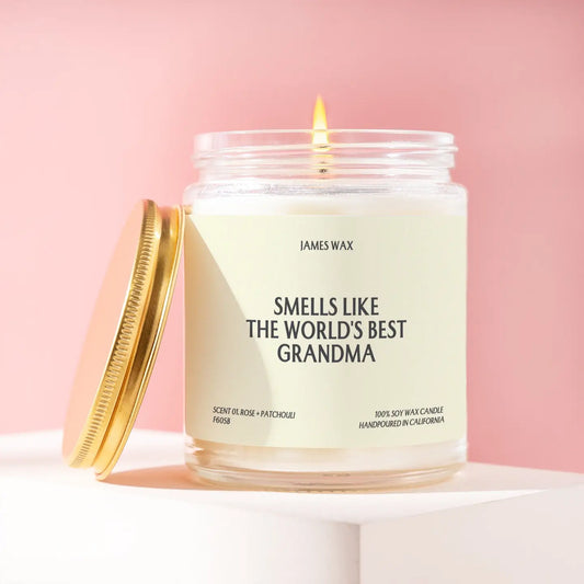 world's best grandma candle