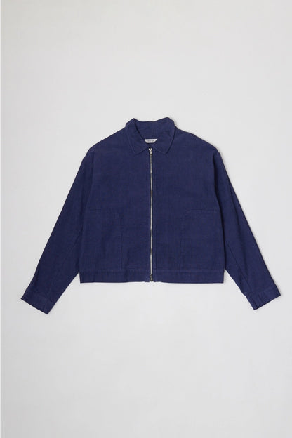 hayden relaxed corduroy jacket - dark purple