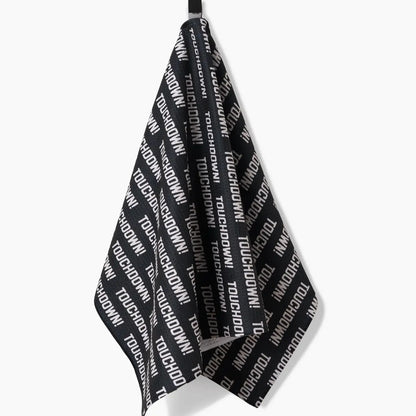 geometry tea towel - touchdown