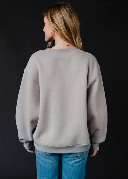 always cold embroidered sweatshirt