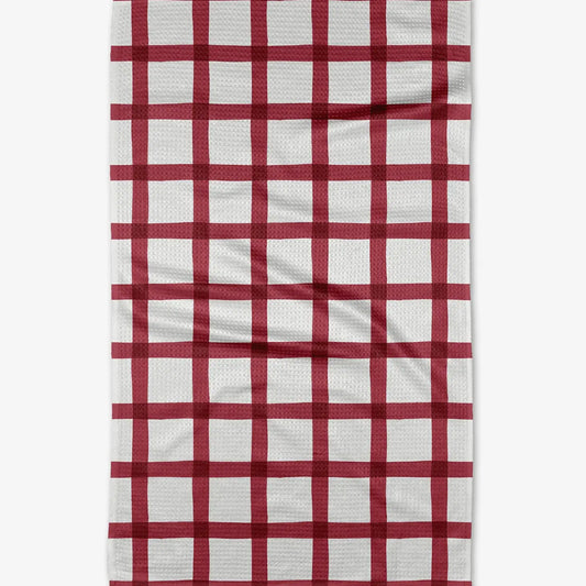 geometry tea towel - holiday hackett