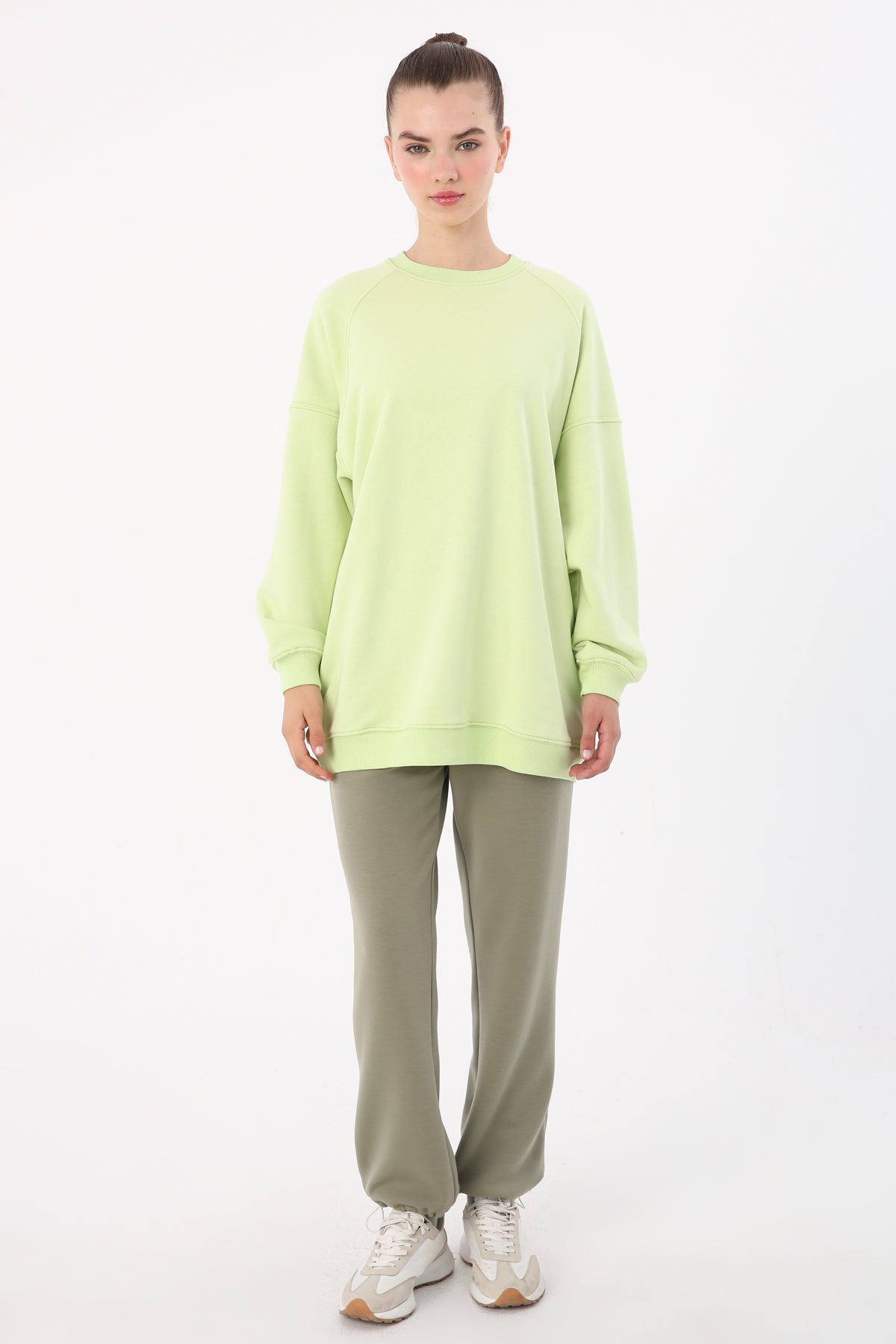 lime oversized pullover