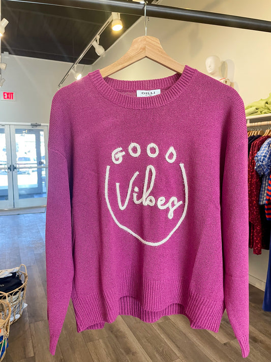 Good Vibes light sweater
