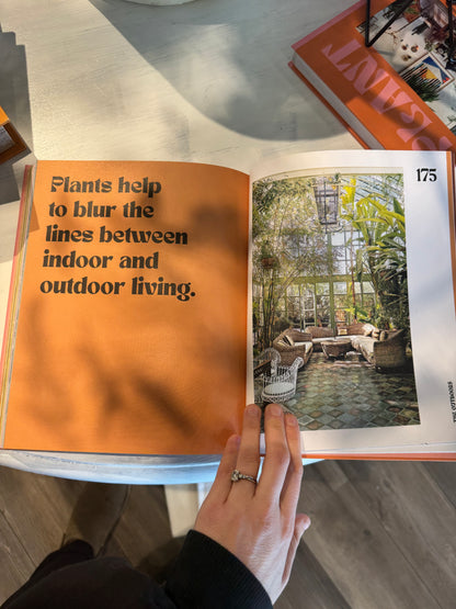 plant house - coffee table book