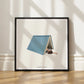 Book Lover print by Giselle Dekel
