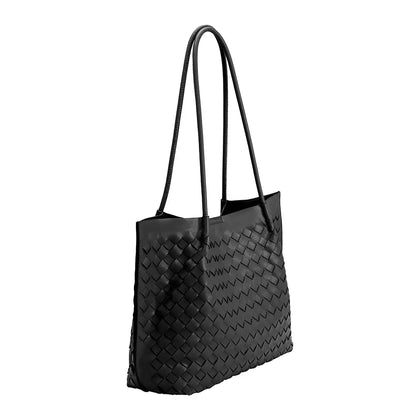 melie bianco recycled victoria tote bag - black