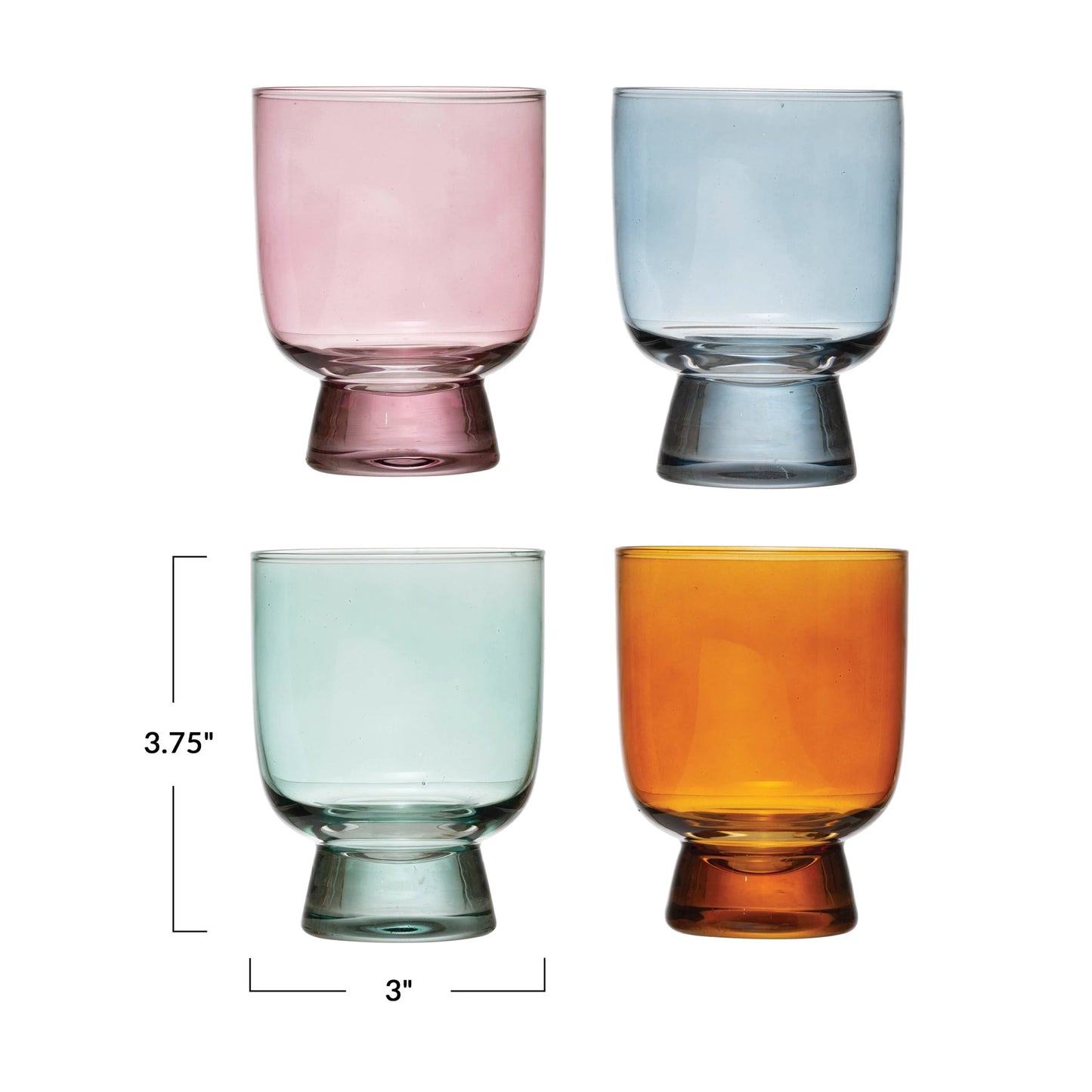 6oz colorful drinkware