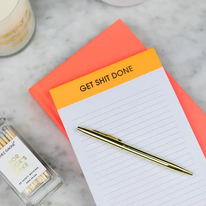 get shit done notepad